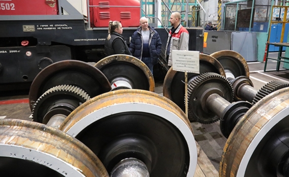 Железнодорожный цех Севмаша признан передовиком внедрения системы 5S Железнодорожный цех Севмаша признан передовиком внедрения системы 5S